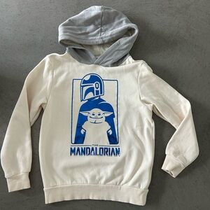 H&M+Star Wars Kids Hoodie - Cream and Gray